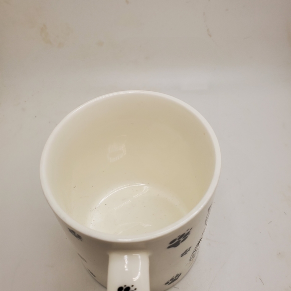 Kitty Cat Pawprints Coffee Tea Mug Cup Fairmont and Main England - Picture 5 of 6